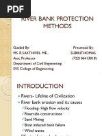 Subin. RIVER BANK PROTECTION METHODS