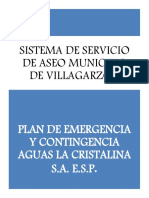 Plan de Emergencia y Contigencia.