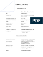 Curriculum Vitae