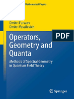 Operators, Geometry and Quanta PDF