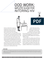 Hiv information relation with blood