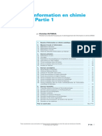 P14sources D'information en Chimie Analytique. Partie 1