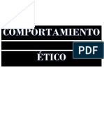 COMPORTAMIENTO ETICO