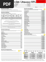 Ficha - Facções Urbanas RPG