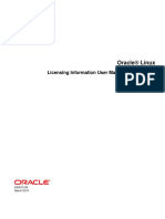 Oracle Linux: Licensing Information User Manual For Release 6