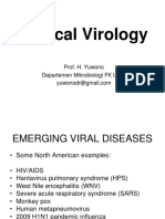 Medical Virology: Prof. H. Yuwono Departemen Mikrobiologi FK Unsri