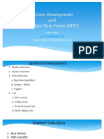 System Development and Multiple Time Frame (MTF) : Mayur Shah