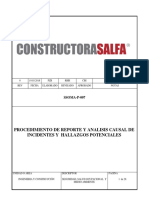 SSOMA-P-007 Procedimiento de Reporte y Analisis Causal de Hallazgos e Incidentes Rev 0