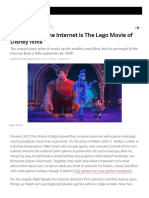 Ralph Breaks The Internet Is The Lego Movie of Disney Films