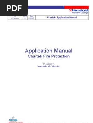 Chartek 7 8 1709 Application Manual Rev0 010507 Pdf Paint Copyright