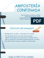 MAMPOSTERÍA CONFINADA Terminado