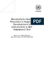 Standards For Health Promotion in Hospitals PDF