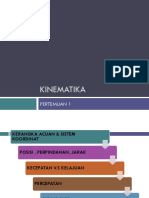 SP Pertemuan 1 (KINEMATIKA)