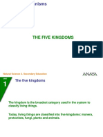 The Five Kingdoms: Natural Science 2. Secondary Education