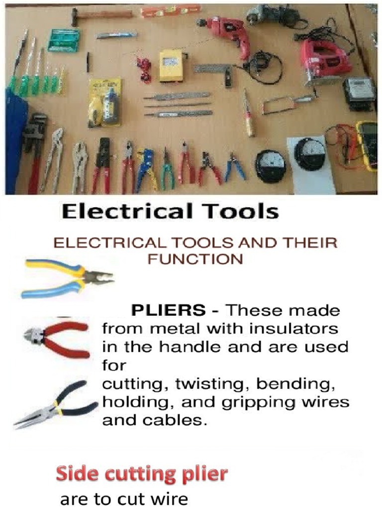 Electrical Tools PDF