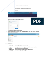 Panduan Pengisian E-Protokol PDF
