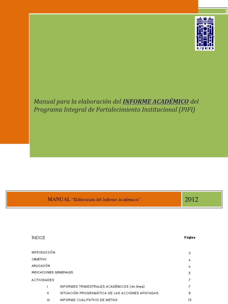Elaboración Informe Academico PDF | PDF | Sistema de informacion ...