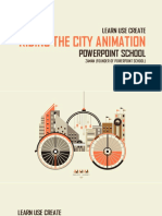 PowerPoint Animation Tutorial - Ride The City Motion Graphic