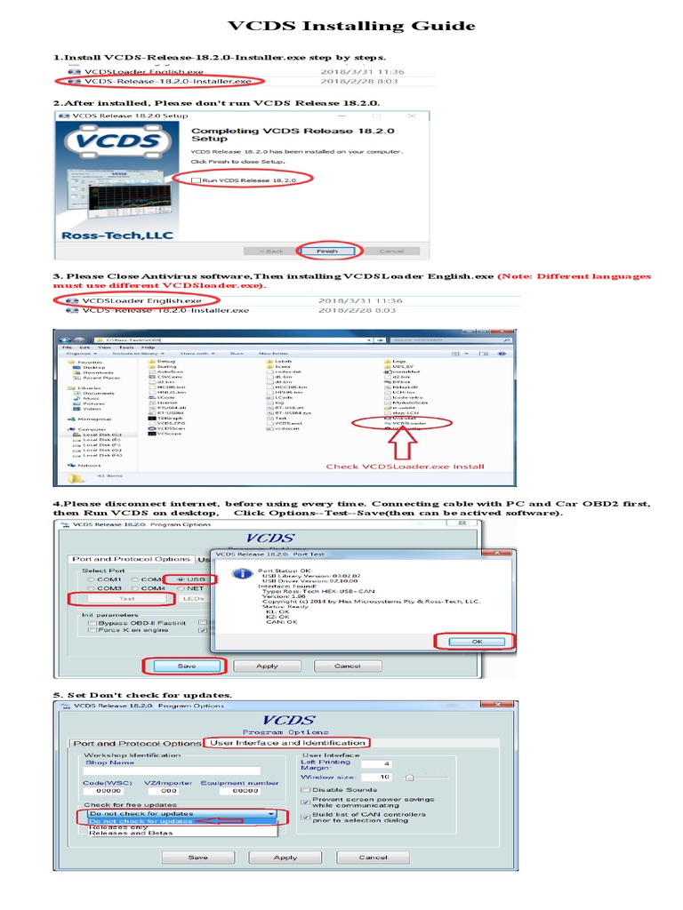 VCDS Installing Guide PDF PDF