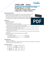 STR-L400 Power IC for High Efficiency, Low Noise Switching Power Supplies