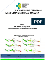 Kebijakan Lab Dalam Mendukung Eliminasi Malaria 2017, Edit Taufiq