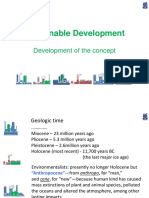 Sustainable Development Concept