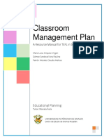 Lesson Planning and Classroom Management Plan For Public Elementary Schools in Mexico