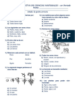 Prueba de CIENCIAS 1er Periodo 2017 PDF