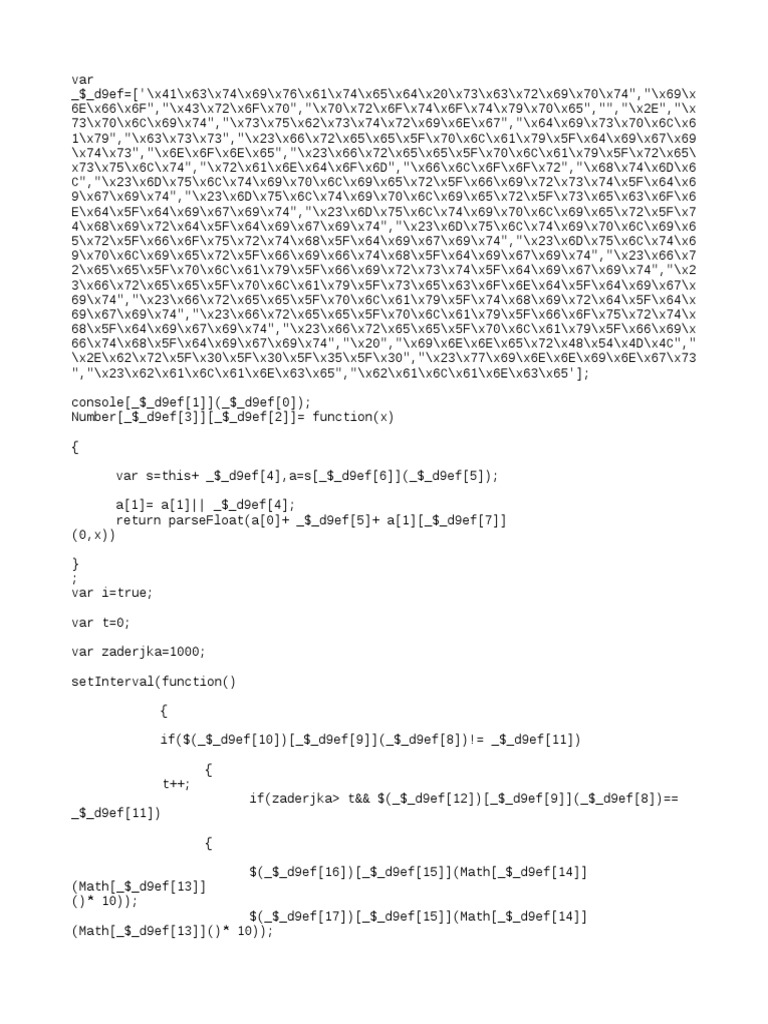 JavaScript Code for Dynamic Number Display | PDF | X86 Architecture | Intel