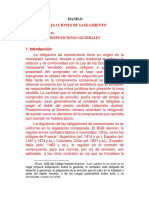 Obligaciones de saneamiento por vicios ocultos