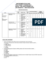 Instrumen Evaluasi