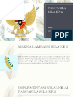 Pancasila Sila Ke 5