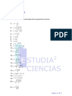 DERIVADAS HOJA 1