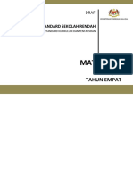 DSKP Matematik Tahun 4 SJKT PDF