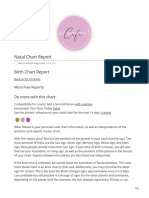 Natal Chart Report