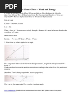 Physics Notes PDF For Class 9