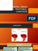Prostatitis, Chancroid, Torsio Testis & Priapismus