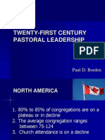 Twenty-First Century Pastoral Leadership: Paul D. Borden