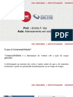 Ensaio de adensamento oedométrico para análise de compressibilidade de solos