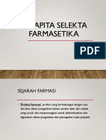 Sejarah Farmasi dan Terminologi Obat