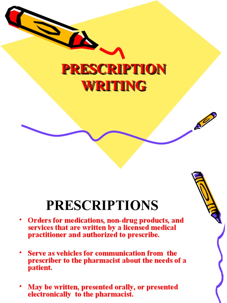 Essential Guide to Prescription Writing | PDF | Medical Prescription ...