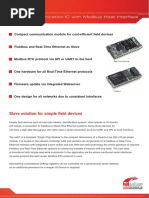 DIL-32 Communication-IC With Modbus Host Interface: Slave Solution For Simple Field Devices