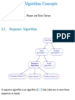 Sequence Algorithms Screen