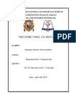 Informe Matlab