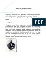 Alat Musik Saxophone