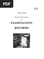 Examination Reforms PDF