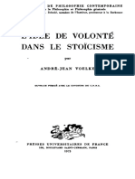 André-Jean Voelke L'idée de Volonté Dans Le Stoïcisme PDF