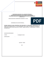 Dilemas Morales Como Estrategia para Mejorar La Convivencia Democrática en Los (As) Estudiantes