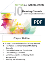 Chapter 10 - Marketing Channels-Delivering Customer Value