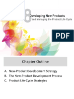 Chapter 8 - Developing New Products - Managing The Product Life Cycle